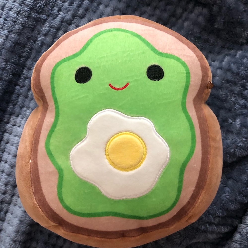 Squishmallows Sinclair the Avocado Toast Cute Soft Plush Toy 8” Kellytoy Rare